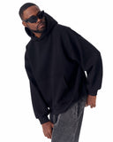 Puff Hood Oversized Black Hoodie (19)