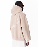 Back Embroidery Oversized Beige Hoodie (14)