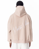 Back Embroidery Oversized Beige Hoodie (15)