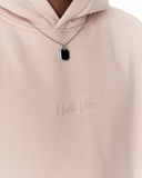 Back Embroidery Oversized Beige Hoodie (13)