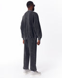 Washed Gray Oversized Tracksuit For Men (28)