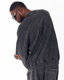 Washed Gray Oversized Tracksuit For Men (22)