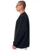 777' Oversized Designer Black Sweatshirt with 3D Rubber Printed (6)