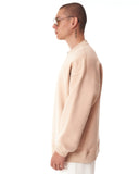 '777' Oversized Designer Beige Sweatshirt with 3D Rubber Printed (6)