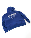 ‘’Slogan’’ Puff Printed Men’s Extra Oversized Blue Hoodie (13)