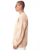 Ikigai Men's Oversized Martin Valen 3D Printed Beige Sweatshirt (4)