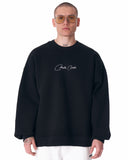 Signatura Martin Valen 3D Printed Oversized Black Sweatshirt (3)