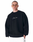 Signatura Martin Valen 3D Printed Oversized Black Sweatshirt (9)