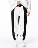 V'Reverse Street Style Bicolor Black Jogger (6)