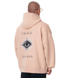 Men's Third Eye Beige Oversized Custom Hoodie (6)