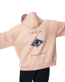 Men's Third Eye Beige Oversized Custom Hoodie (10)