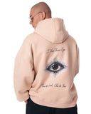Men's Third Eye Beige Oversized Custom Hoodie (11)