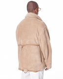 HOTS Martin Valen Men's Beige Plush Cardigan (8)