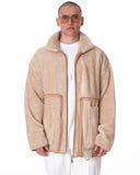 HOTS Martin Valen Men's Beige Plush Cardigan (6)