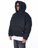Versfallen Black Puffy Hoodie For Men (5)