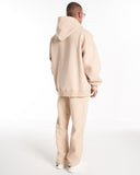 Insignio 3D Designer Embroidery Oversized Hoodie Tracksuit in Beige (5)