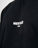 "Slogan" Men’s Oversized Printed Designer T-shirt in Black (4)