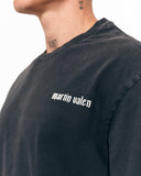 Men's Oversized Acid Washed Vintage 3D Printed Black T-shirt (3)