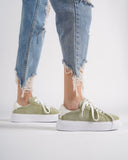 Node High Street Women's Khaki Sneakers Suede Edition (8)