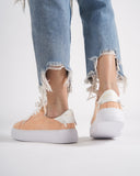 Node High Street Women's Salmon Sneakers Suede Edition (10)