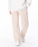 Unyieldingness Oversized Baggy Cream Sweatpants