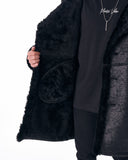 Valans Martin Valen Black Leather Jacket with Furry Trim (7)