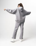Rumi 3D Printed Oversized Gray Hoodie Jogger Set (13)