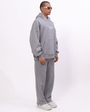 Rumi 3D Printed Oversized Gray Hoodie Tracksuit (9)