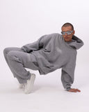 Rumi 3D Printed Oversized Gray Hoodie Tracksuit (12)