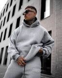 Rumi 3D Printed Oversized Gray Hoodie Tracksuit (7)