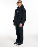 Rumi 3D Printed Oversized Black Hoodie Tracksuit (5)