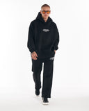 Rumi 3D Printed Oversized Black Hoodie Tracksuit (2)