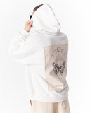 Monarch Loop Men's Hoodie in White