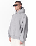 Puff Hood Oversized Gray Hoodie (6)