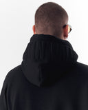 Puff Hood Oversized Black Hoodie (4)