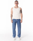 Blue Loose Fit Jeans For Men (2)