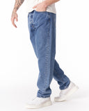 Blue Loose Fit Jeans For Men (6)