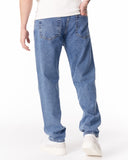 Blue Loose Fit Jeans For Men (8)