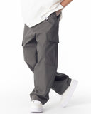 Men's Relaxed Fit Utility Cargo Pants in Anthracite (5)