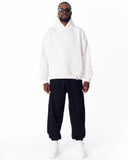 Full Black Corded Joggers With Stitch Details (2)