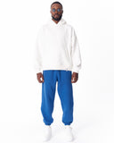 Full Blue Corded Joggers With Stitch Details (2)
