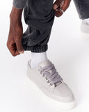 Washed Black Joggers For Men (5)