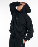 Regalia Crown Oversized Hoodie Black Tracksuit Set (9)