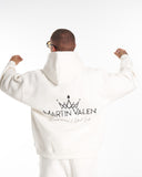 Regalia Crown Oversized Hoodie White Tracksuit Set (11)