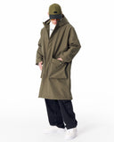 Men's Waterproof Softshell Long Jacket in Khaki (9)
