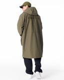 Men's Waterproof Softshell Long Jacket in Khaki (11)