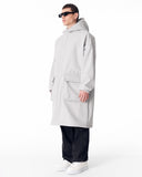 Men's Waterproof Softshell Long Jacket in Gray (4)