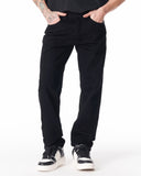 Men's Casual Black Jeans with Regular Fit (3)