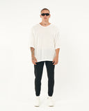 Men's Elastic Cuffed Loose Fit Black Jogger (5)