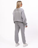 Martin Valen Exclusive Oversized Gray Sweatshirt Jogger Set